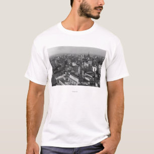 Los Angeles, CA Downtown Uitzicht uit City Hall T-shirt