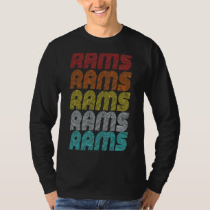 Los Angeles CA jaren 70 Retro Throwback Design T-shirt