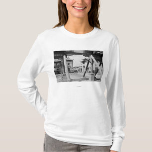 Los Angeles, CA New Chinatown Street Scene T-shirt