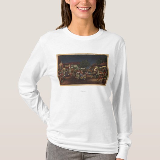 Los Angeles, CA - Olvera Street T-shirt (Voorkant)