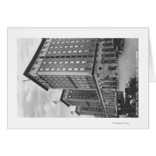 Los Angeles, CA Uitzicht van Biltmore Hotel