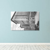 Los Angeles, CA Uitzicht van Biltmore Hotel Canvas Afdruk (Insitu (Houten vloer))