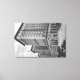 Los Angeles, CA Uitzicht van Biltmore Hotel Canvas Afdruk