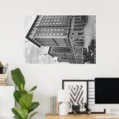 Los Angeles, CA Uitzicht van Biltmore Hotel Poster (Thuiskantoor)