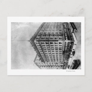 Los Angeles, CA-Uitzicht van Hotel Alexander Briefkaart