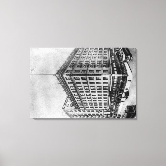 Los Angeles, CA-Uitzicht van Hotel Alexander Canvas Afdruk (Voorkant)