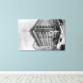 Los Angeles, CA-Uitzicht van Hotel Alexander Canvas Afdruk (Insitu (Houten vloer))