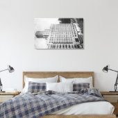 Los Angeles, CA United Artists Theater Canvas Afdruk (Insitu (Slaapkamer))