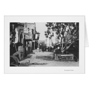 Los Angeles, CA Vue de la rue Olvera