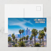 Los Angeles California Briefkaart (Voorkant / Achterkant)