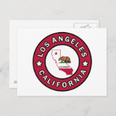 Los Angeles California Briefkaart (Voorkant / Achterkant)