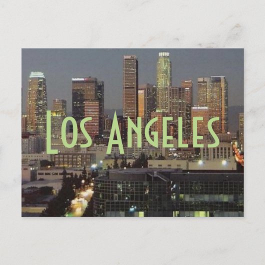 Los Angeles California Briefkaart (Voorkant)