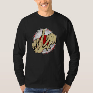 Los Angeles California Chicano Japan Vlag LA Hand T-shirt