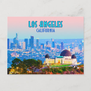 Los Angeles California Griffith Observatory Briefkaart