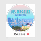 Los Angeles California Griffith Observatory Sticker (Vel)