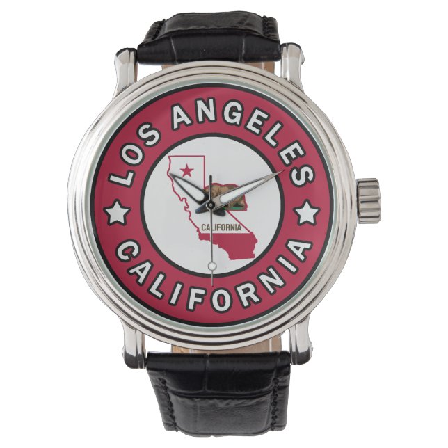 Los Angeles California Horloge (Voorkant)
