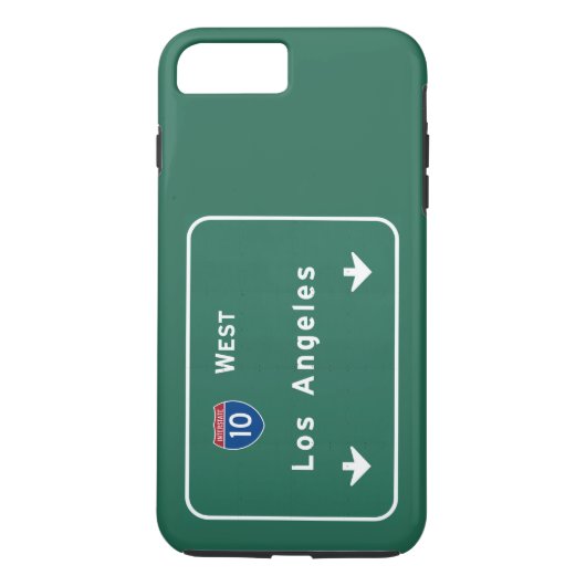 Los Angeles California Interstate Highway Freeway Case-Mate iPhone Case (Achterkant)