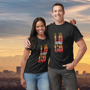 Los Angeles California LA-CA Grafisch T-shirt