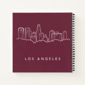 Los Angeles California Notitieboek (Achterkant)