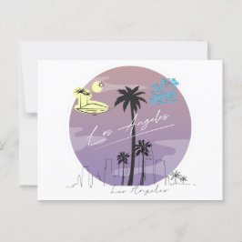 Los Angeles California Postcard Briefkaart