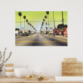 Los Angeles California Poster (Keuken)
