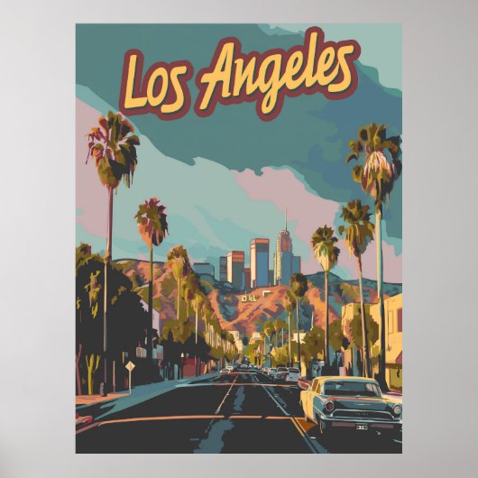Los Angeles California Poster (Voorkant)