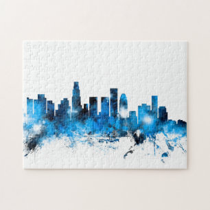 Los Angeles California Skyline Legpuzzel