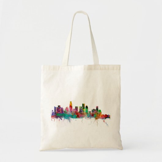 Los Angeles California Skyline Tote Bag (Voorkant)