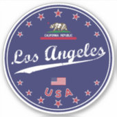 Los Angeles California Sticker (Voorkant)