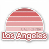 Los Angeles California Sticker (Voorkant)