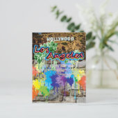 Los Angeles, California Street Art - Carte postale (Debout devant)