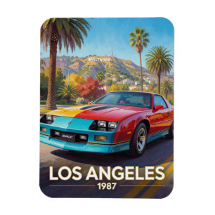 Los Angeles California Sunset-optreden 1987 Magneet