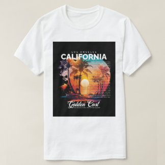 Los Angeles California T-Shirt – Golden Coast Vibe