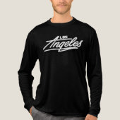 Los Angeles California Tri-Blend Shirt (Voorkant volledig)