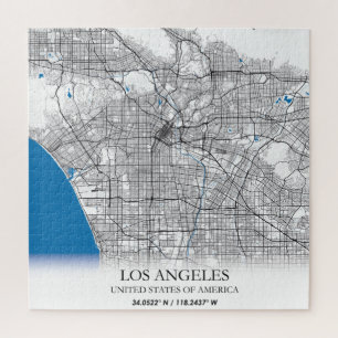 Los Angeles California, Verenigde Staten reisstadk Legpuzzel