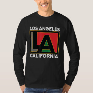 Los Angeles California Verenigde Staten Typografi T-shirt