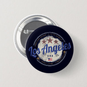 Los Angeles California, Verenigde Staten westkust Ronde Button 5,7 Cm