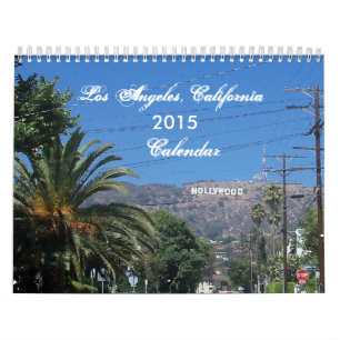 Los Angeles, Californië 2015-kalender Kalender