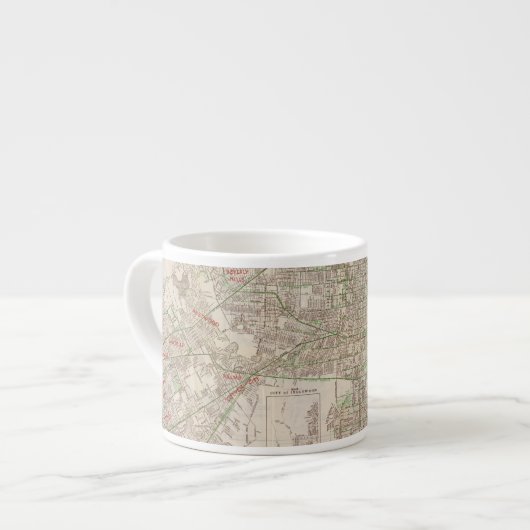 Los Angeles, Californië 2 Espresso Kop (Voorkant links)