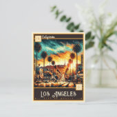 Los Angeles, Californië |  Briefkaart (Staand voorkant)