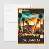 Los Angeles, Californië |  Briefkaart (Voorkant / Achterkant)