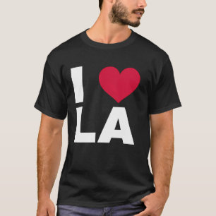 Los Angeles Californië LA Inheems Hart Liefde Thui T-shirt