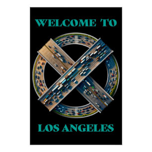 Los Angeles Californië Perfect Poster