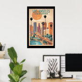 Los Angeles, Californië Poster (Thuiskantoor)