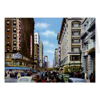 Los Angeles Californie Septième à Broadway