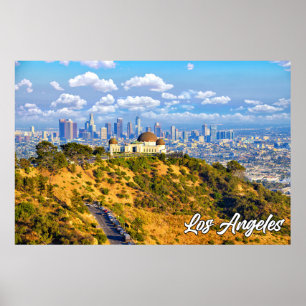 Los Angeles, Californië, Verenigde Staten Poster