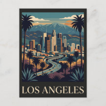 Los Angeles Californië Vintage Retro Reizen