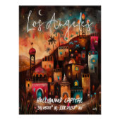 Los Ángeles: Capital de Hollywood Perfect Poster (Voorkant)