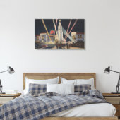 Los Angeles, CAPremier, Carthay Circle Theater Canvas Afdruk (Insitu (Slaapkamer))