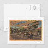 Los Angeles, CAView of Plaza in China Briefkaart (Voorkant / Achterkant)